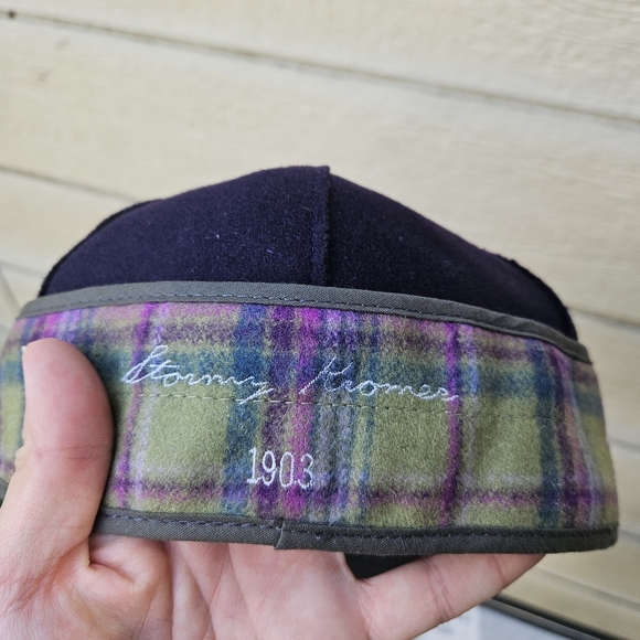 NWT Stormy Kromer the Petal Pusher Hat Eggplant/Aurora size 7 1/4 - Picture 5 of 15